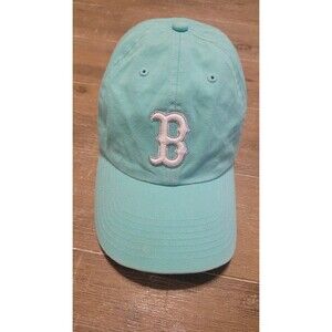 KIDS Boston Red Sox Hat '47 Cap Fenway Park Collection MLB Sea Foam Turquoise